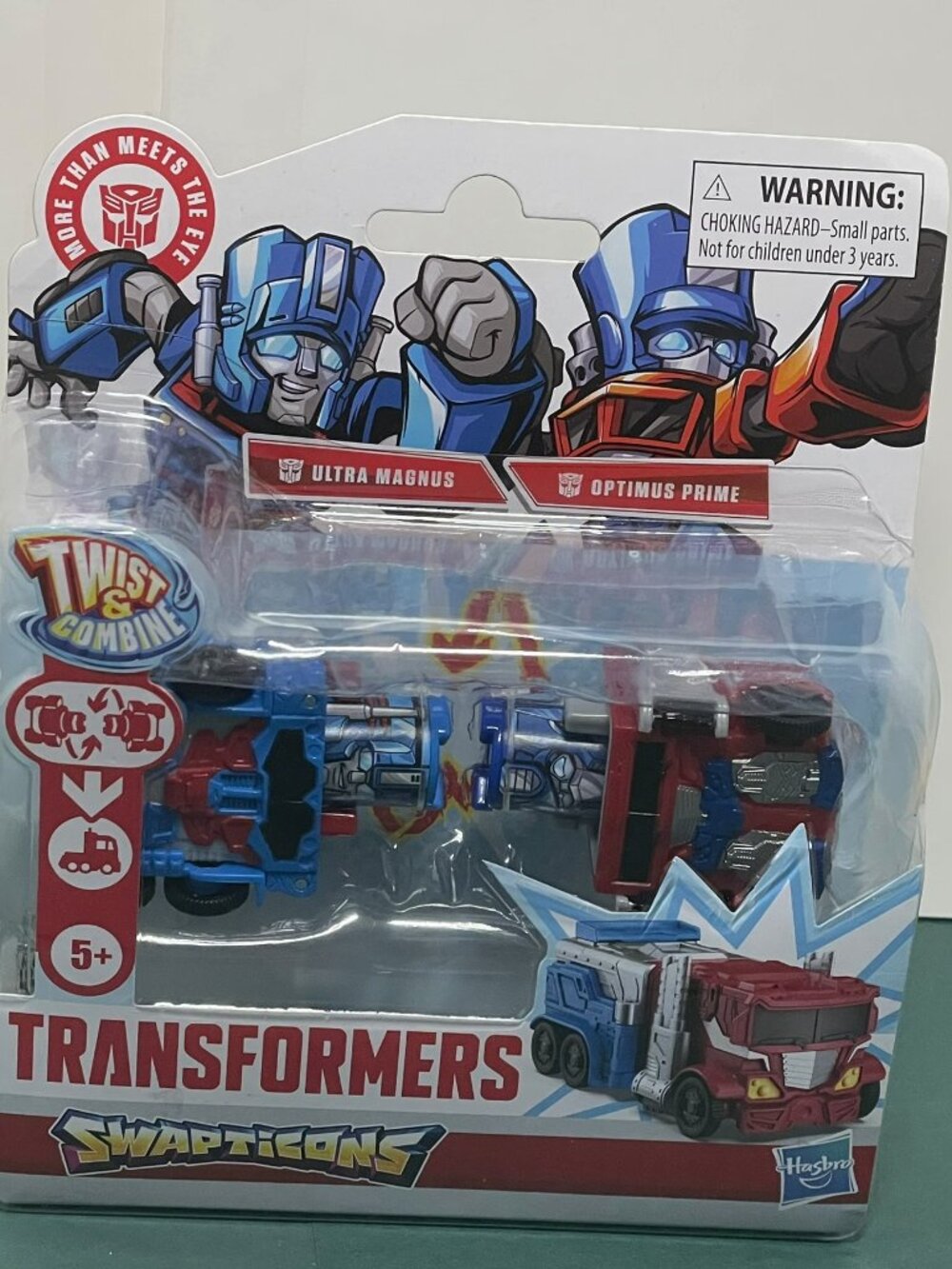 Transformers Swap-Ticons Optimus Prime & Ultra Magnus Twist & Combine Figure Set